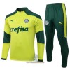 Palmeiras Trainings Sweatshirt Pak Quarter-zip 2021-22 Groene - Heren